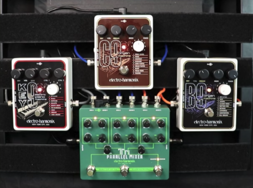 Tri Parallel Mixer, el looper y mezclador triple de ElectroHarmonix